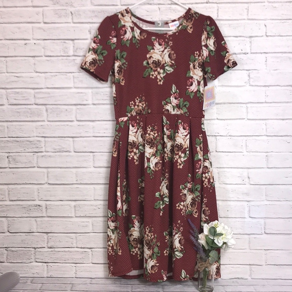 Floral Dress with Pockets